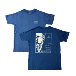 CAMISETA NOT A HOBBY AZUL PETRÓLEO