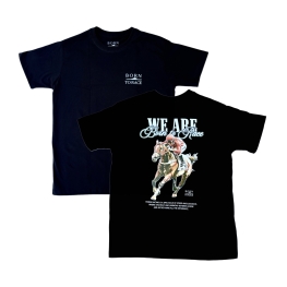 CAMISETA WE ARE BTR PRETA